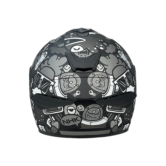 NHK K5R - Doodles - Black/Silver